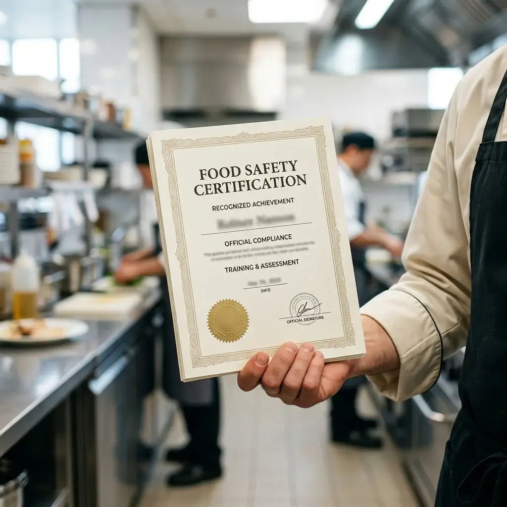Certifications The Tadka Box holds